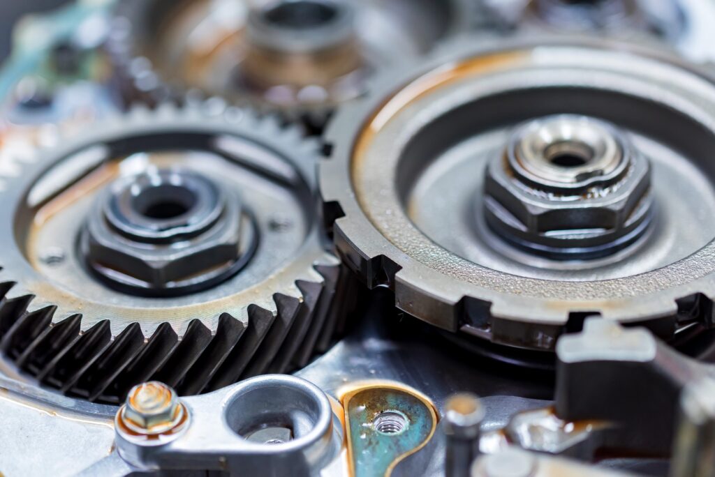 close up helical gears in car automatic transmissi 2024 10 18 07 50 52 utc